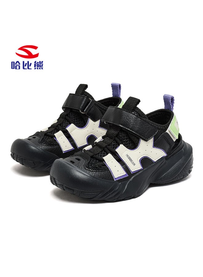 Habib Bear Single Net Summer Boys Sandals Frame Shoes Campus Summer Breathable Girls Sports Sandals Outlet