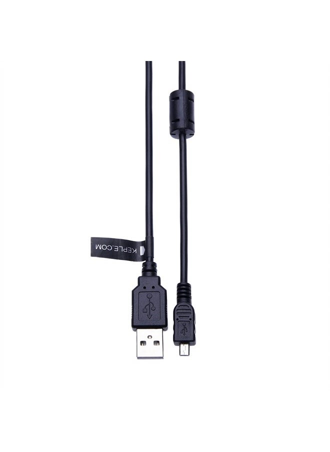Keple - Charging and Data USB Cable for Olympus SZ-12, SZ-14, SZ-20, SZ-30MR, SZ-31MR, TG-1 | Sync and Photo Image Transfer Cord | Compatible Models in Description - Image 1
