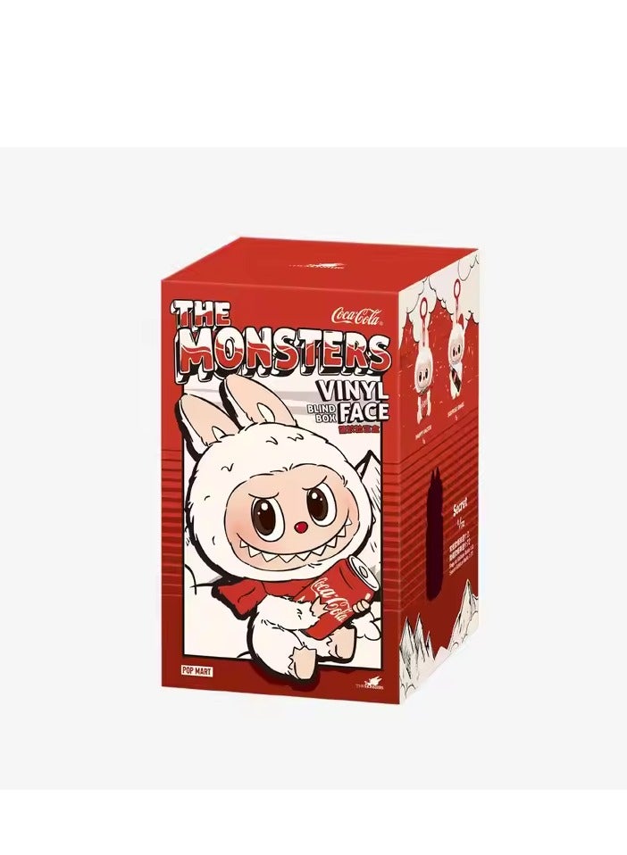 مونستر The Monsters Labubu For The Secret Collection Of Cute Furry Creatures - Cartoon Character Holding A Drink Can, Random Box With Hanging Chain, Soft Vinyl And Bright Colors - Image 1