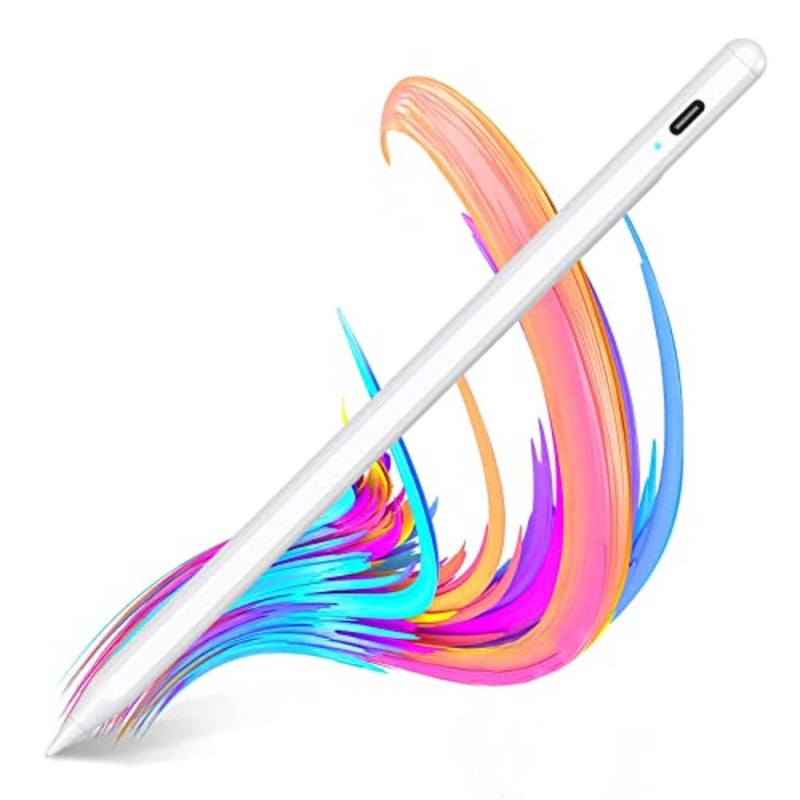 قلم ستايلس لجهاز iPad 9thand10th Gen مع خاصية رفض راحة اليد، قلم نشط متوافق مع Apple iPad 10th/9th/8th/7th/6th Gen، iPad Air 5th/4th/3rd Gen، iPad Pro 11 و12.9 بوصة، iPad Mini 6th/5th Gen - Image 1
