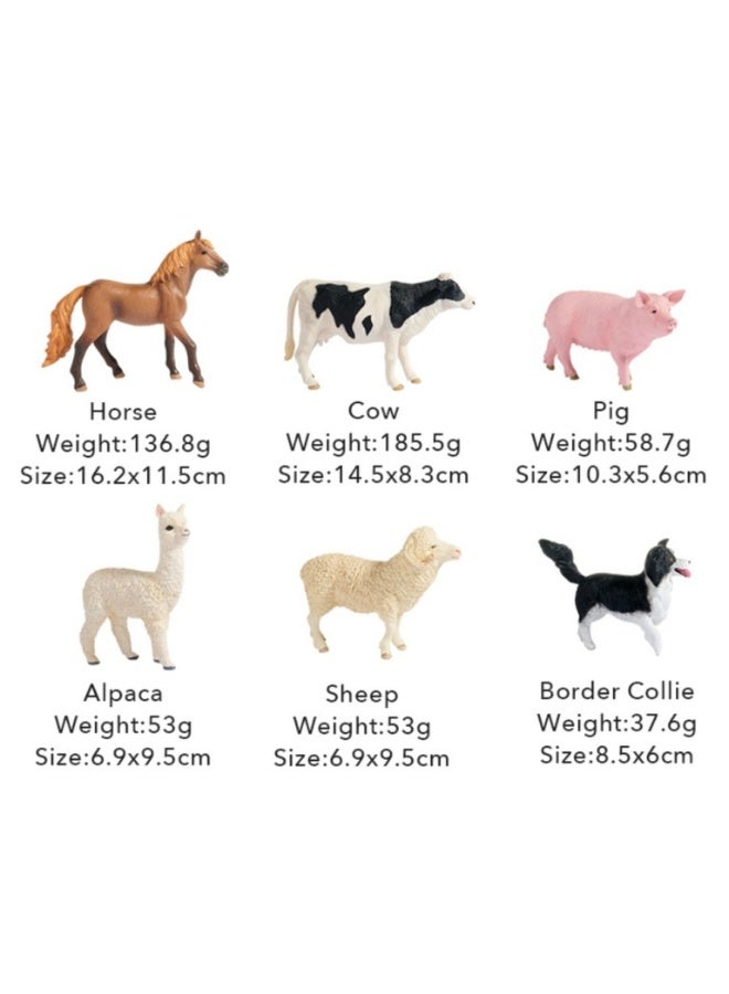 MiDeer Farm Animal Figures Set for Kids – 11 Piece Realistic Farm Animal Toy Collection with Storage Box, Educational Pretend Play Farm Animals, Learning Toy for Toddlers & Children Age 3+ - Image 5