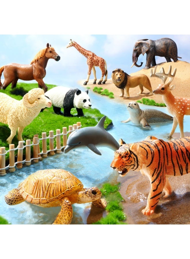 MiDeer Farm Animal Figures Set for Kids – 11 Piece Realistic Farm Animal Toy Collection with Storage Box, Educational Pretend Play Farm Animals, Learning Toy for Toddlers & Children Age 3+ - Image 4