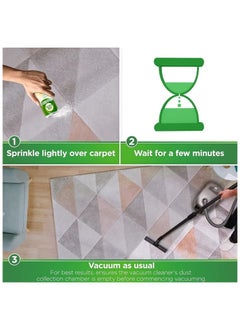 Air Wick Carpet Fresh, Neutralises Odour, Fragrances the Air, Freshens as you Vacuum, Easy to Use Carpet Powder Deodoriser, Country Vanilla Fragrance, 500g  - Image 3