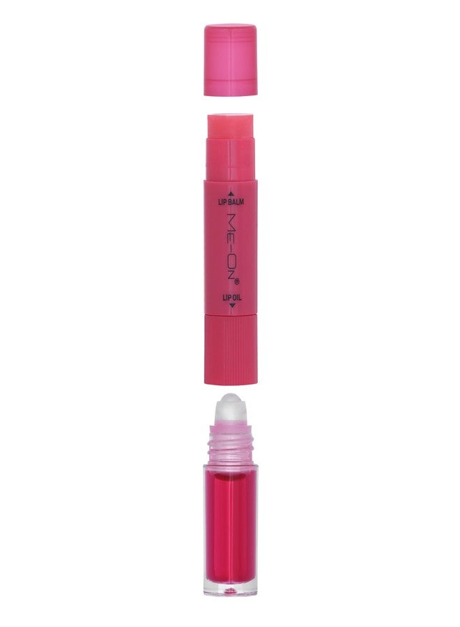 ME-ON Juicy Lips Lip Balm & Lip Oil (2 in 1) (Juicy, Strawberry) - Image 1