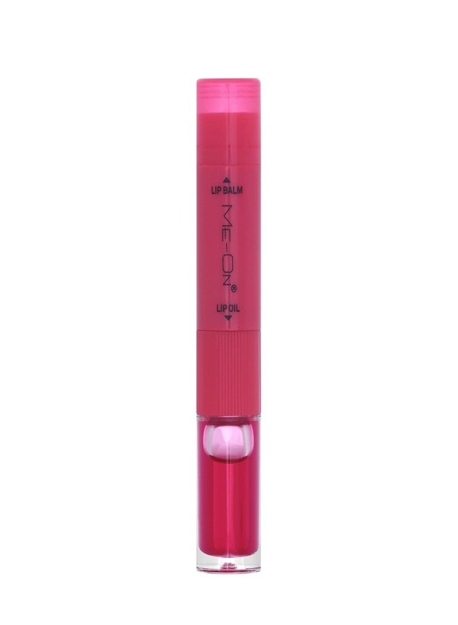 ME-ON Juicy Lips Lip Balm & Lip Oil (2 in 1) (Juicy, Strawberry) - Image 2