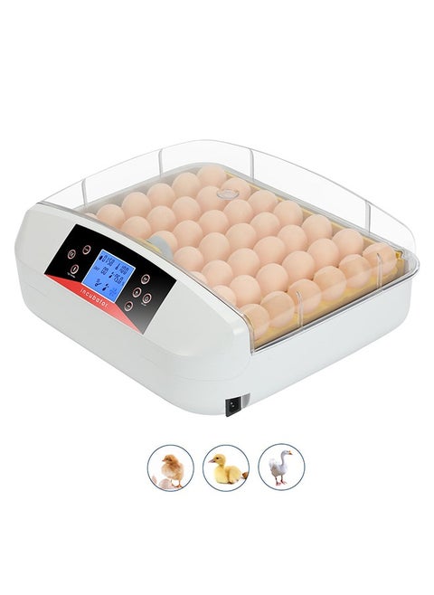 56 Incubators for Hatching Eggs with Automatic Egg Turning and Automatic Temperature Control, Egg Incubator with ℉ Display for Chicken, Duck, Quail and Goose