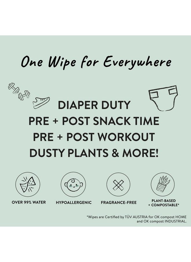 The Honest Company - The Honest Company Babe's Clean Bum Gift Set | Diapering + Newborn Essentials | 99% Water Wipes (60 ct), Diaper Rash Cream (2.5 oz), Clean Conscious Diapers (Size 1, 7 ct) - Image 1