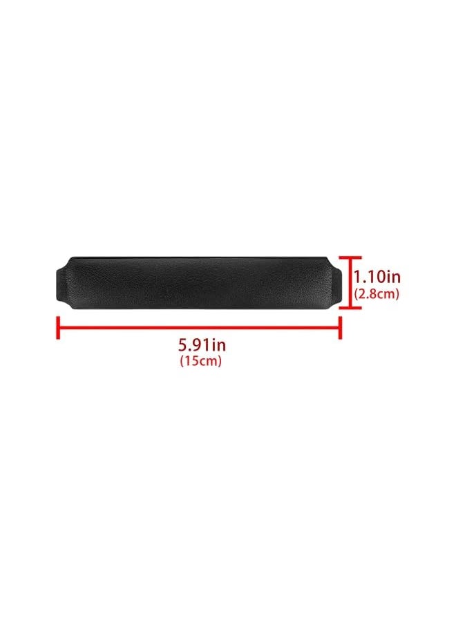 erorex Pro M Leather Headband Pad Compatible With Bose Quietcomfort 35 Ii Gaming Qc35 Ii Qc35 Headset Replacement Headband Headband Cover Cushion Pad Repair Part Easy Diy Installation Black  - Image 2
