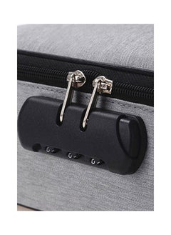 Arabest Two Layered Document Bag With Lock grey  - Image 5