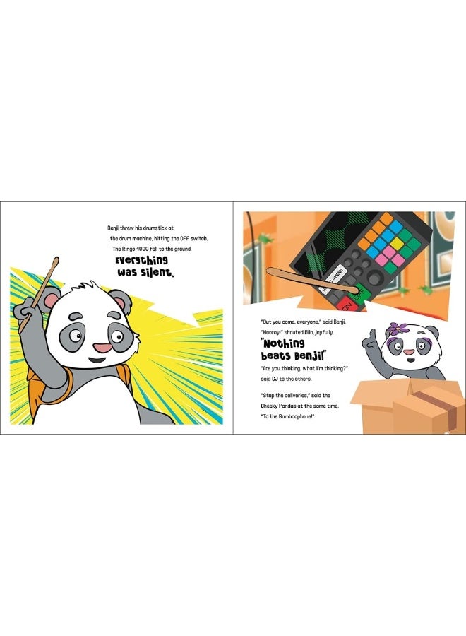 Cheeky Pandas: The Drum Machine: A Story about Joy  - Image 4