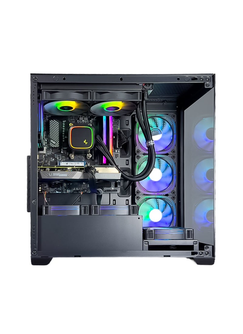 Game Sekret Astra Gaming PC - Intel Core i9-12900K upto 5.2GHz Processor (CPU) | ASUS Dual GeForce RTX 4060 EVO OC 8GB Graphics Card (GPU) | 32GB (2x16GB) RAM Memory | 1TB NV2 M.2 NVMe SSD Storage | ARGB AIO Liquid Cooler | WiFi Ready | Windows 11 Pro (OS) | Game Sekret Desktop Computer Tower  - Image 2