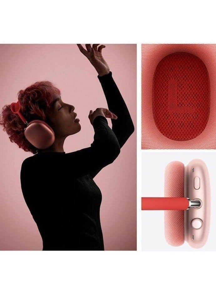 P9 Bluetooth Wireless Headset Over-Ear Headphone With Mic Red - Image 3