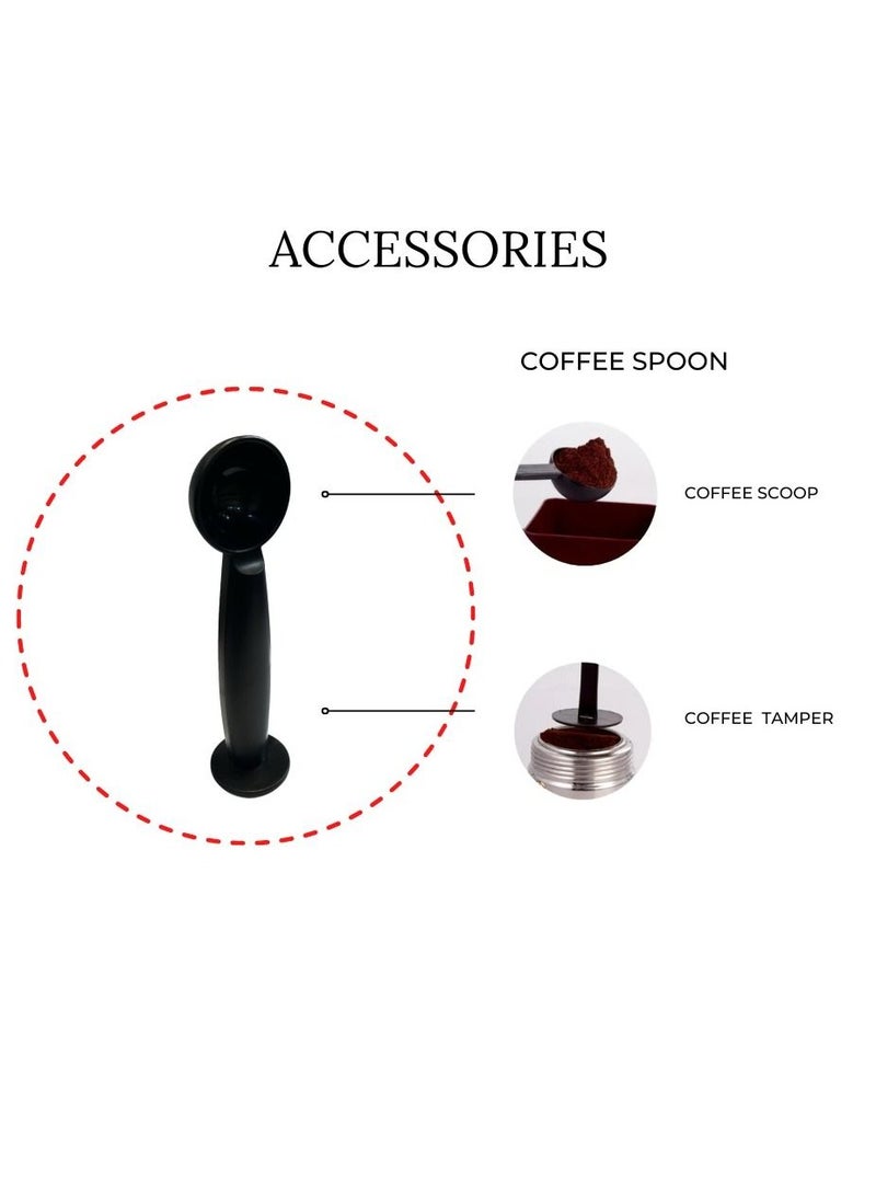 Mebashi Espresso Coffee Machine | 1.5L Capacity, 20Bar Pressure(ME-ECM2022) - Image 4