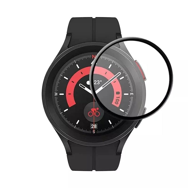 Dado حماية شاشة مضادة للخدش 3D من PMMA لسامسونج جالاكسي ووتش 5 برو 45 مم، عبوة 2 - Image 1