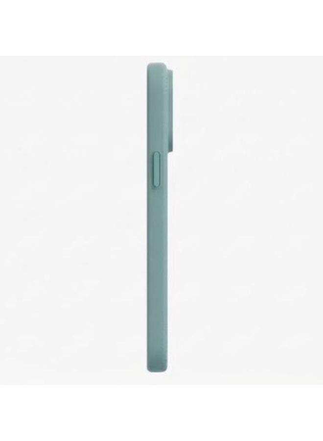 Premium magnetic case 17 PRO compatible with MagSafe, made of high-quality synthetic leather with a litchi texture and microfiber lining to protect the camera and corners - Image 3