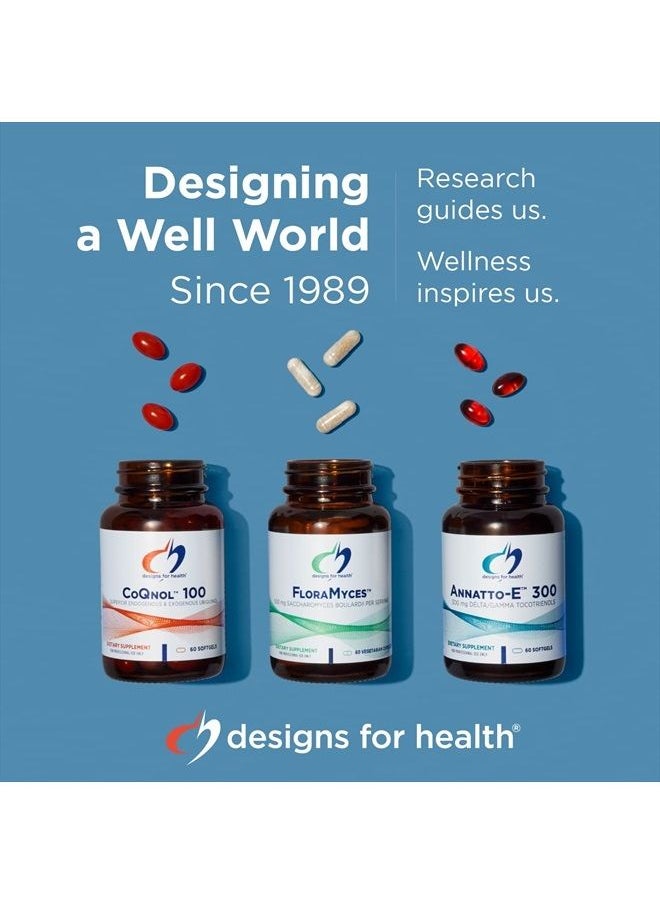 designs for health - Designs for Health Chewable GABA - 200mg PharmaGABA Chewables, Fermented + Bioavailable GABA Supplement to Support Calm - Non-GMO + Gluten Free (60 Tablets) - Image 1
