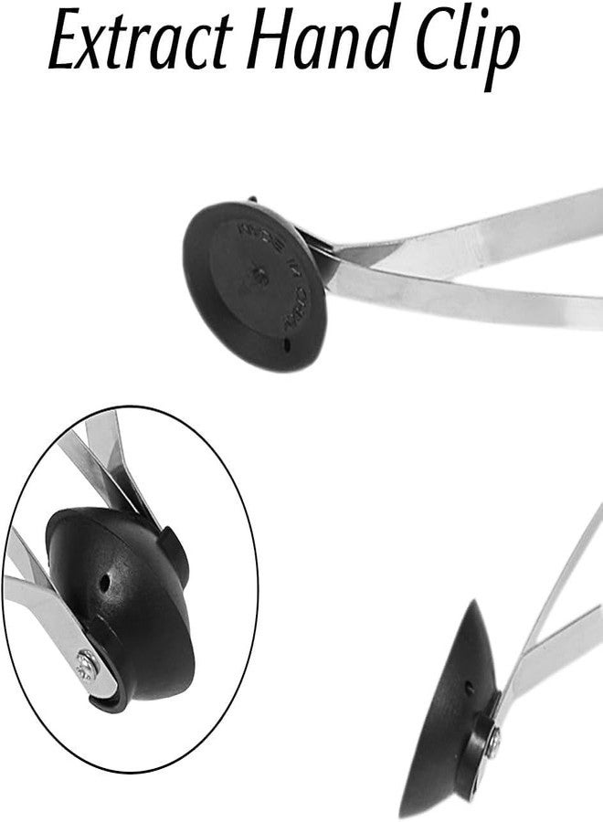 BeGrit 2 Pcs Reacher Grabber Suction Cup Grip Foldable Long Arm Reaching Claw Hand Grabber Trash Pickup Tool - Image 3