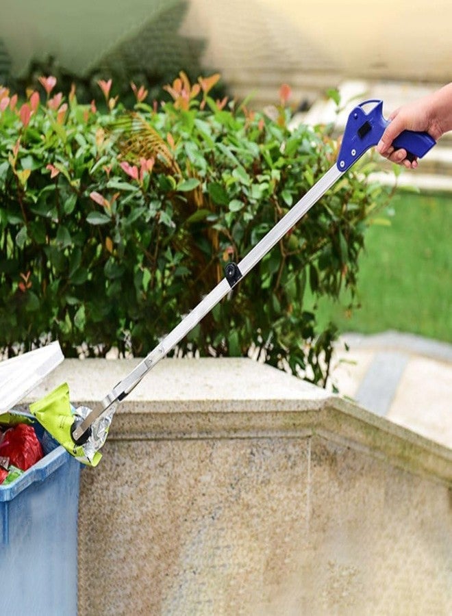 BeGrit 2 Pcs Reacher Grabber Suction Cup Grip Foldable Long Arm Reaching Claw Hand Grabber Trash Pickup Tool - Image 2