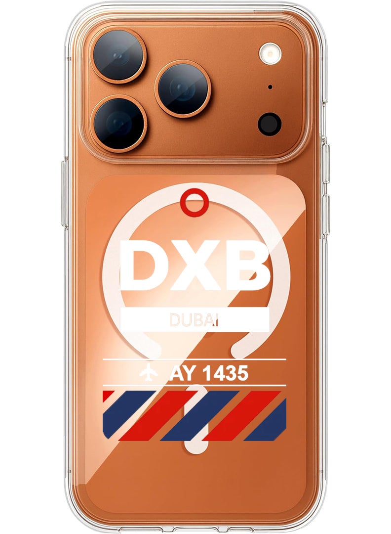 Theodor Magnetic Case for Apple iPhone 17 Pro Compatible with MagSafe Wireless Charging, Shockproof Phone Bumper Cover - DXB Airport - Image 1