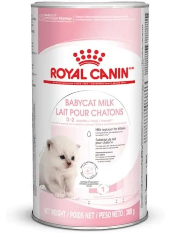 رويال كانين حليب رويال كانين بيبي كات للقطط الصغيرة من عمر 0 ​​إلى شهرين، تركيبة بديلة للحليب بالكامل، 300 جرام - Image 1