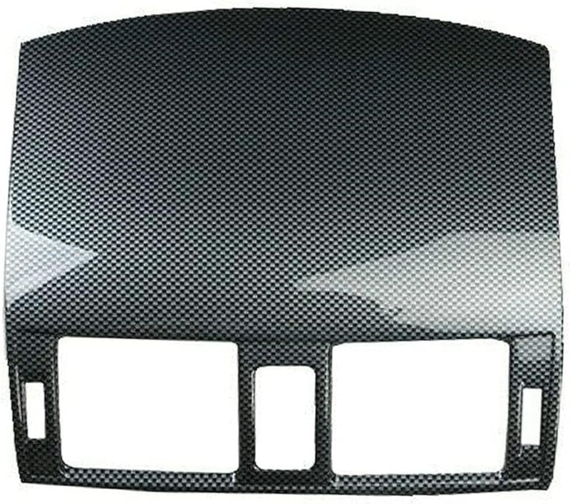 SZFKACCESS Carbon Fiber ABS Middle Air Outlet Vent Cover Trim for Toyota Corolla (2007-2013) - Image 1