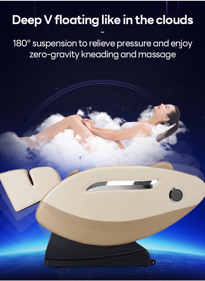 Glanfen （5 Years Warranty）Massage Chair, Full Body Zero Gravity Massage Chair with Advanced Air Bag Massages,Back Heating, Bluetooth Speaker, Adjustable Intensity and Safety Features（Comes with remote control）  - Image 3