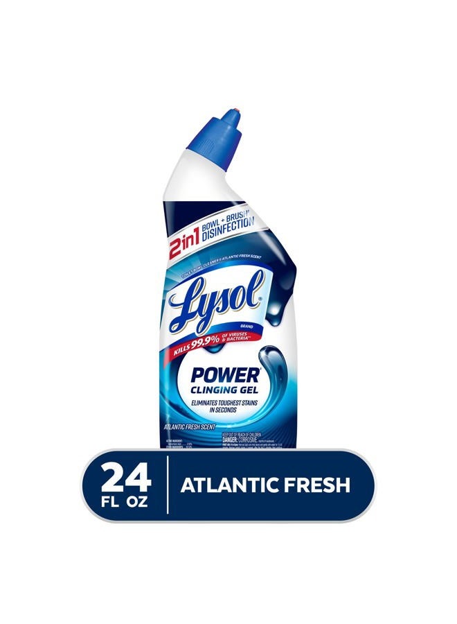 Lysol منظف وعاء المرحاض القوي، 24 أونصة، قوة تنظيف 10X - Image 1