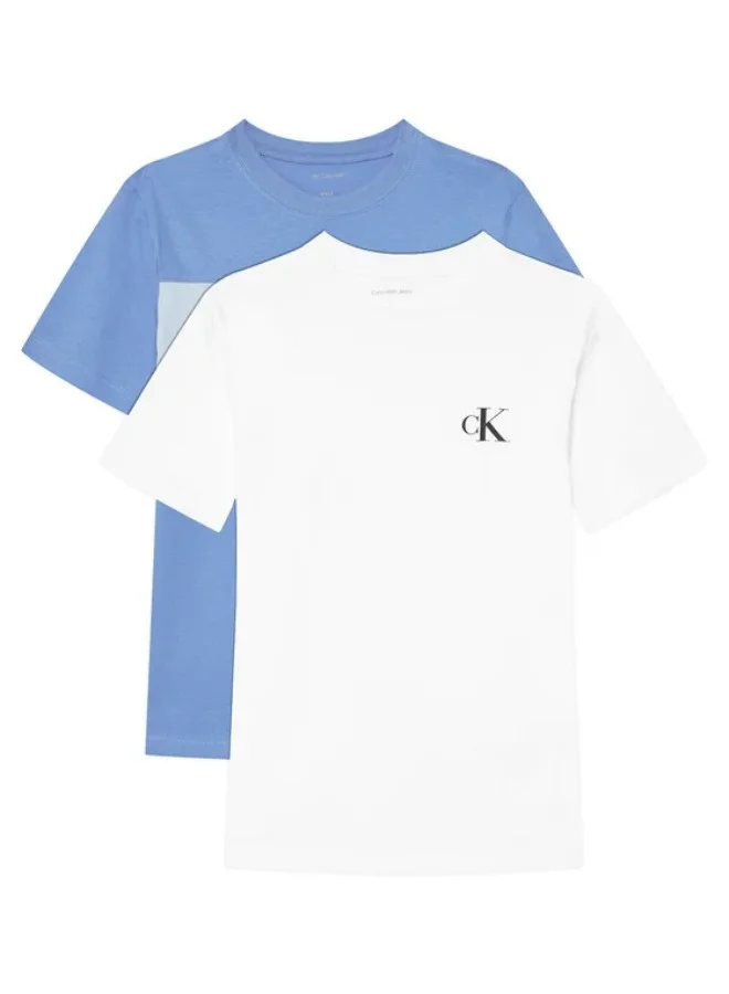Calvin Klein Jeans Kids Color Block 2-Pack T-Shirts