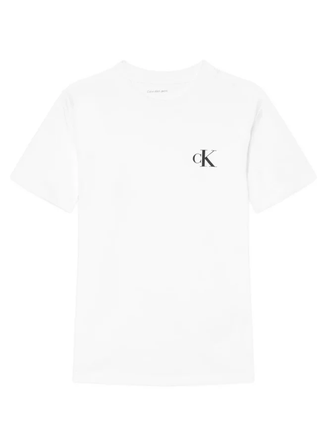 Calvin Klein Jeans  Kids Color Block 2-Pack T-Shirts for Men | Best Price UAE