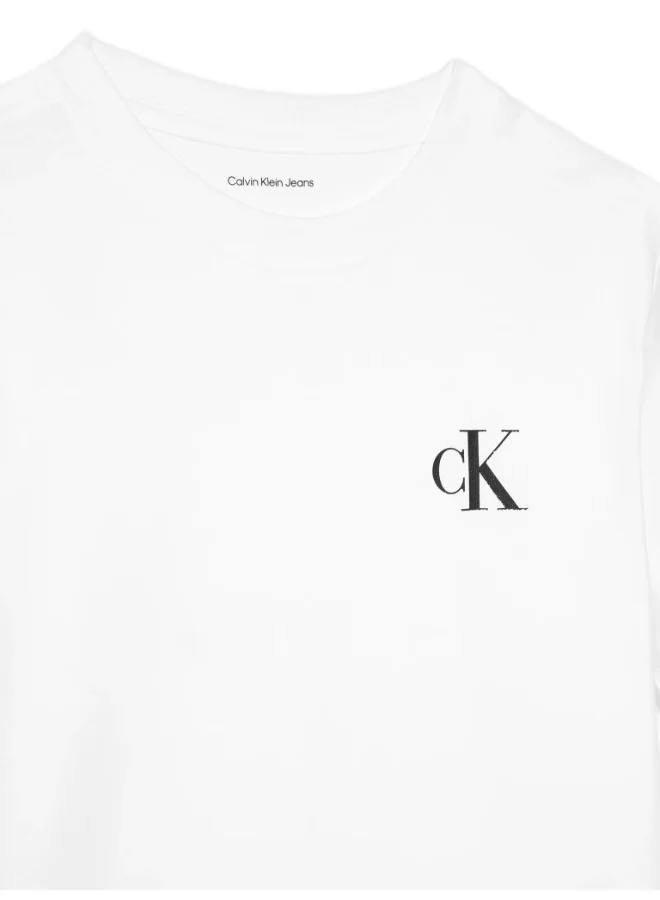 Calvin Klein Jeans  Kids Color Block 2-Pack T-Shirts for Men | Best Price UAE