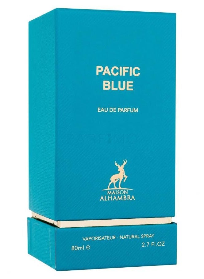 MAISON ALHAMBRA PACIFIC BLUE EDP 80ml - Image 2