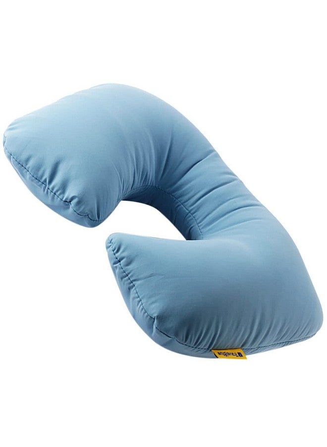 Travel Blue Cotton Inflatable Travel Neck Pillow - Image 1