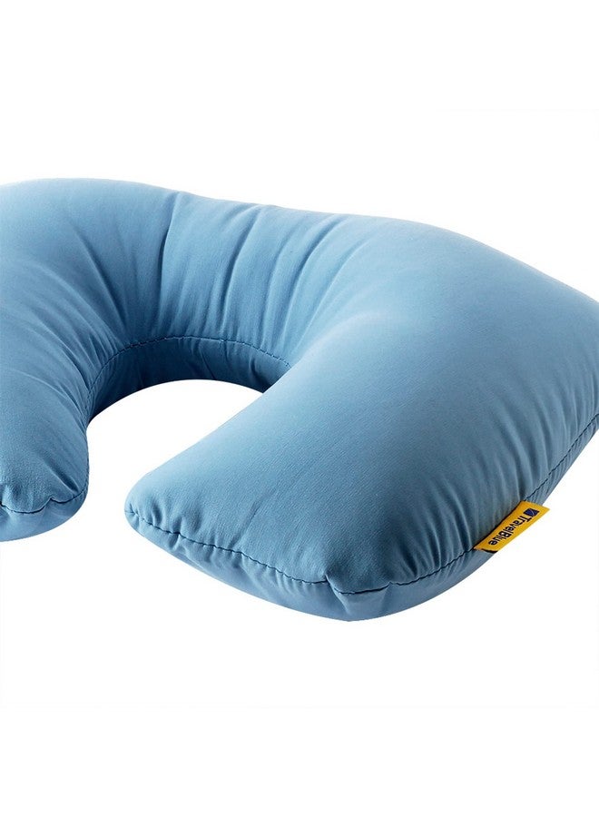 Travel Blue Cotton Inflatable Travel Neck Pillow - Image 2