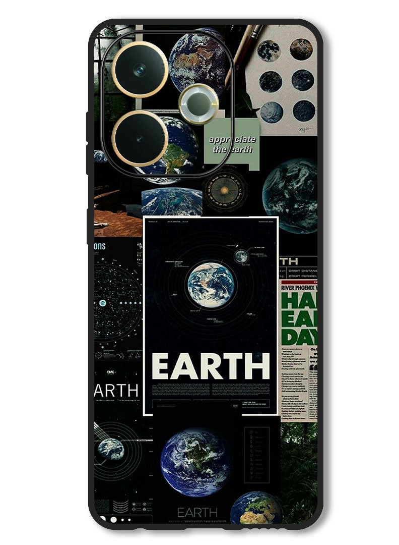 Theodor Case Compatible with Oppo A5 Pro Protection Shockproof Bumper Cover Earth - Image 1
