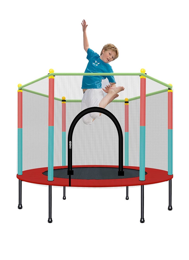 DubaiGallery - Kids Bouncer Baby Jumper Indoor Trampoline Children Bouncers With Guardrail Fitness Adult - Image 1