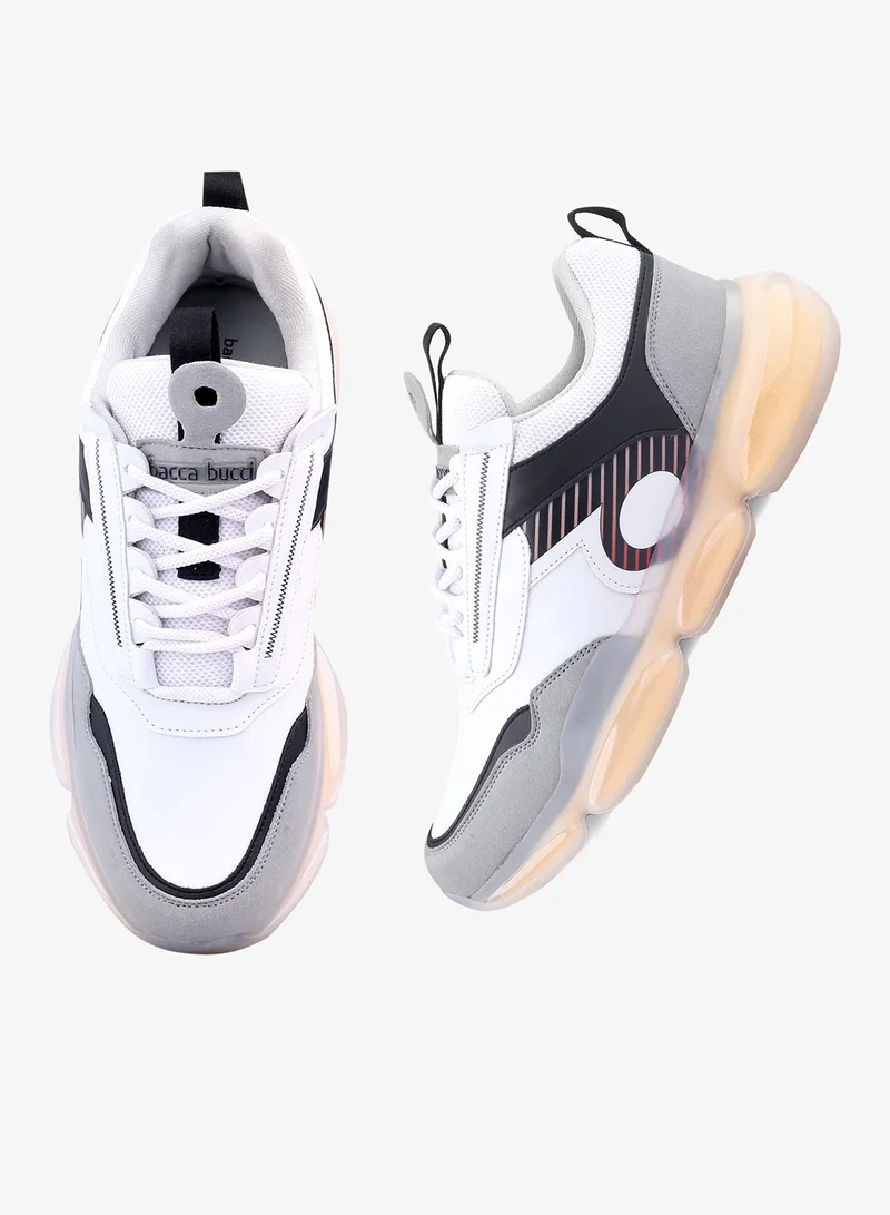 Bacca Bucci WHITE Viking Sneakers for Men | Best Price UAE