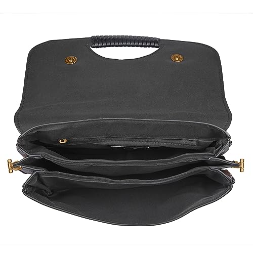 Accessorize London Women's Black Wrap Handle Cross Body - Image 3