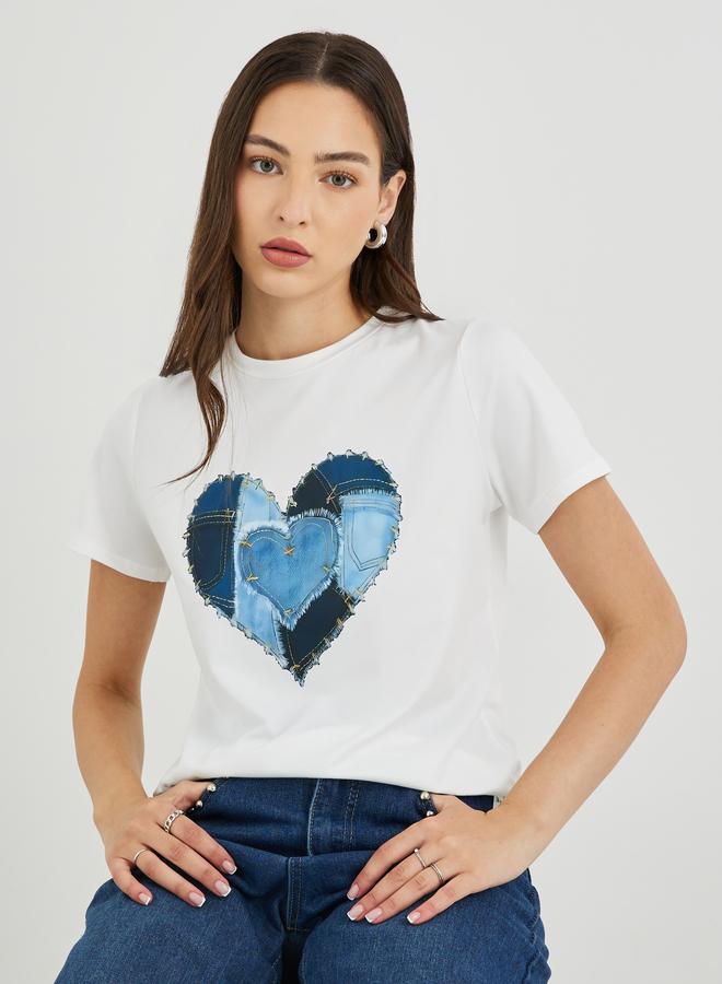Take Two Graphic Print Short Sleeve T-Shirt - Image 3