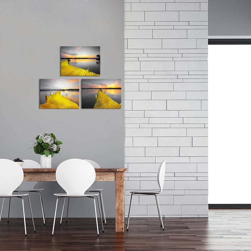 BPA Black and White Ocean Wall Art Set - Image 5