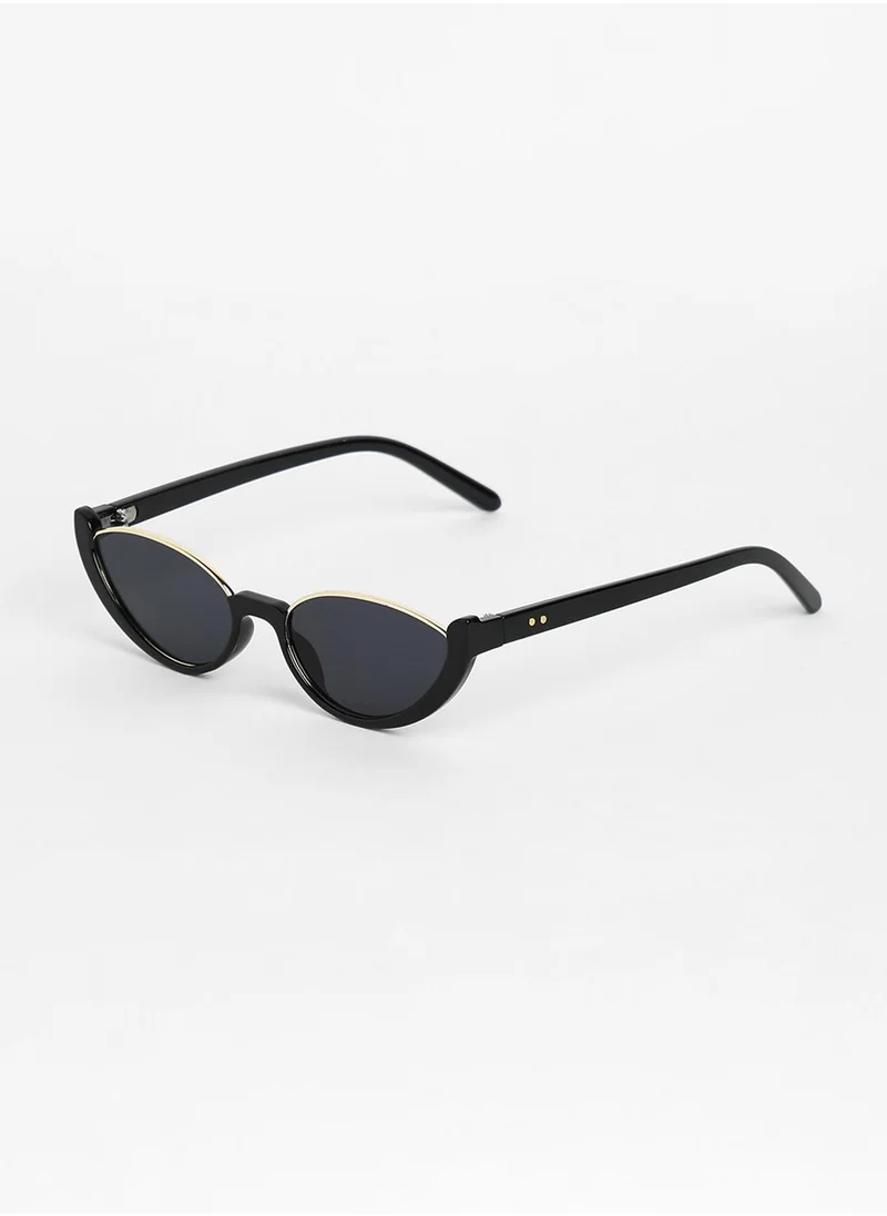 Haute Sauce The Block Full Rim Cateye Sunglasses