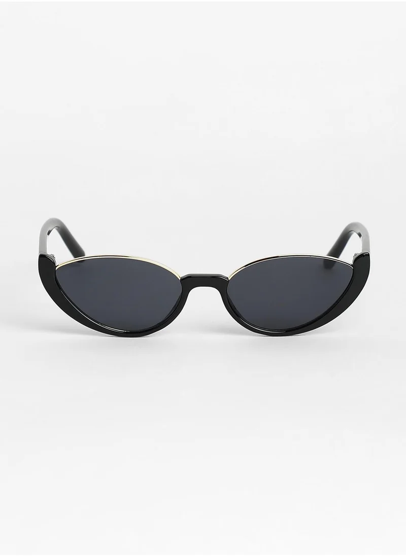 Haute Sauce The Block Full Rim Cateye Sunglasses