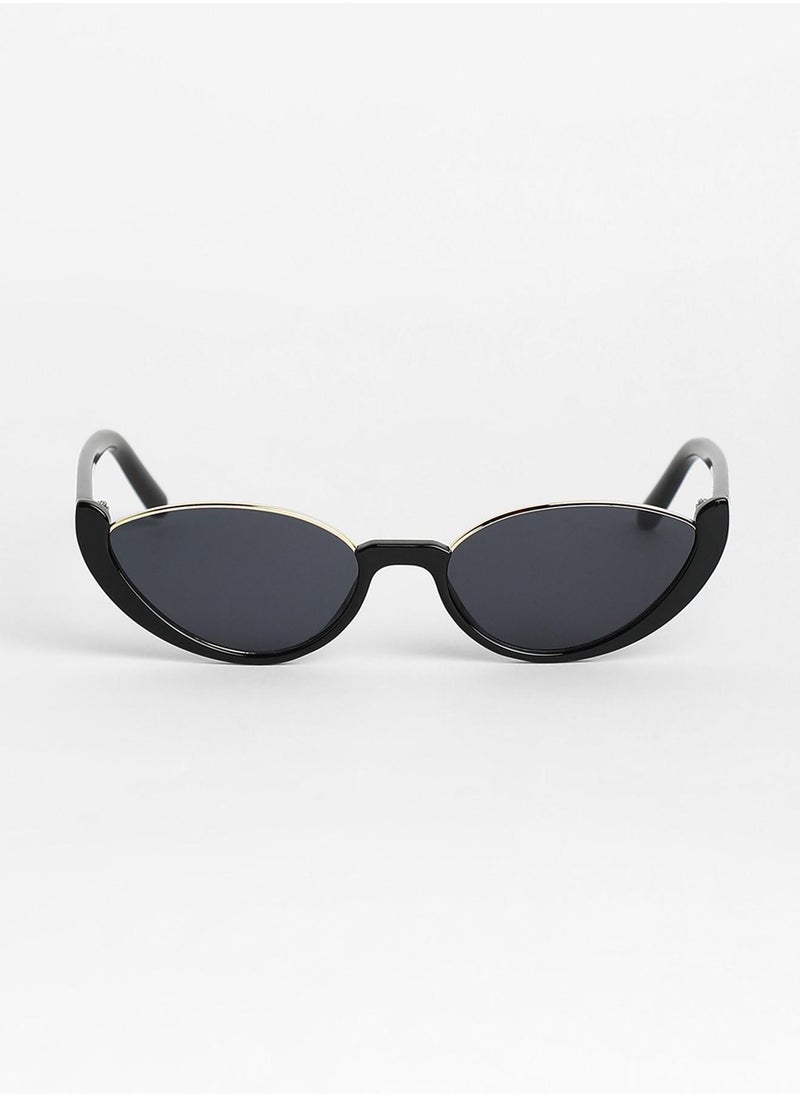 Haute Sauce - The Block Full Rim Cateye Sunglasses - Image 1
