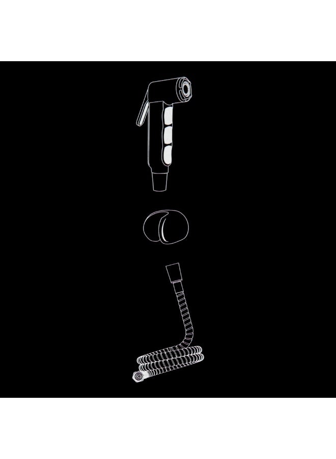 MAAT Premium Shattaf MVT-004BL | All-Black Hygiene Set | Sleek Turkish Design - Image 5