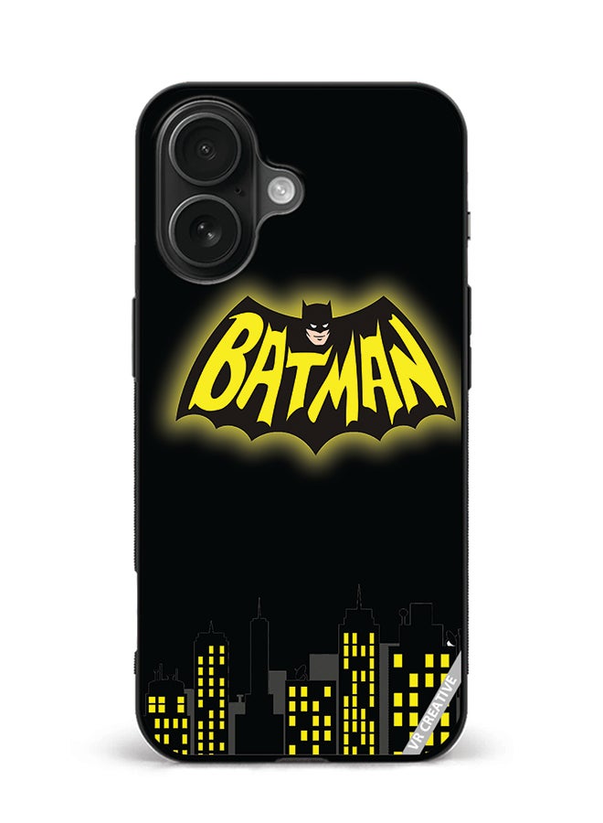 VR CREATIVE Protective Case Cover For Apple iPhone 16 Batman Design Multicolour