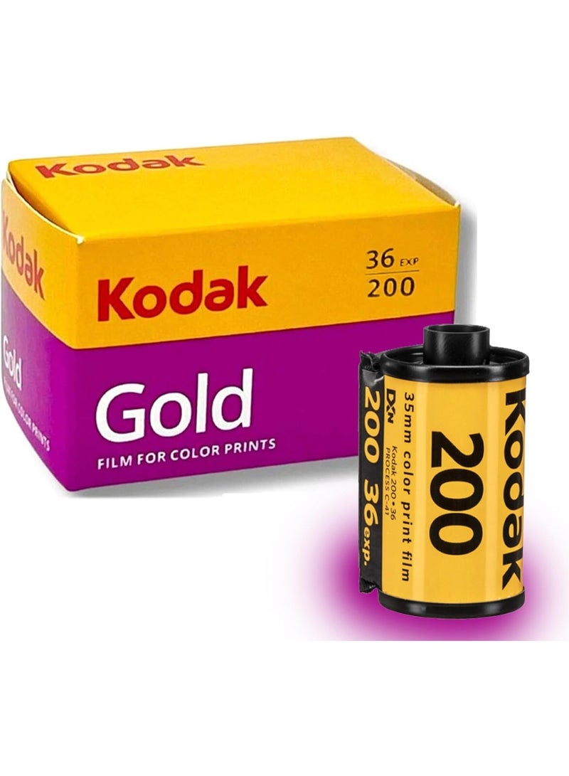 KODAK Gold 200 135/36 36shots colour film colour - Image 2