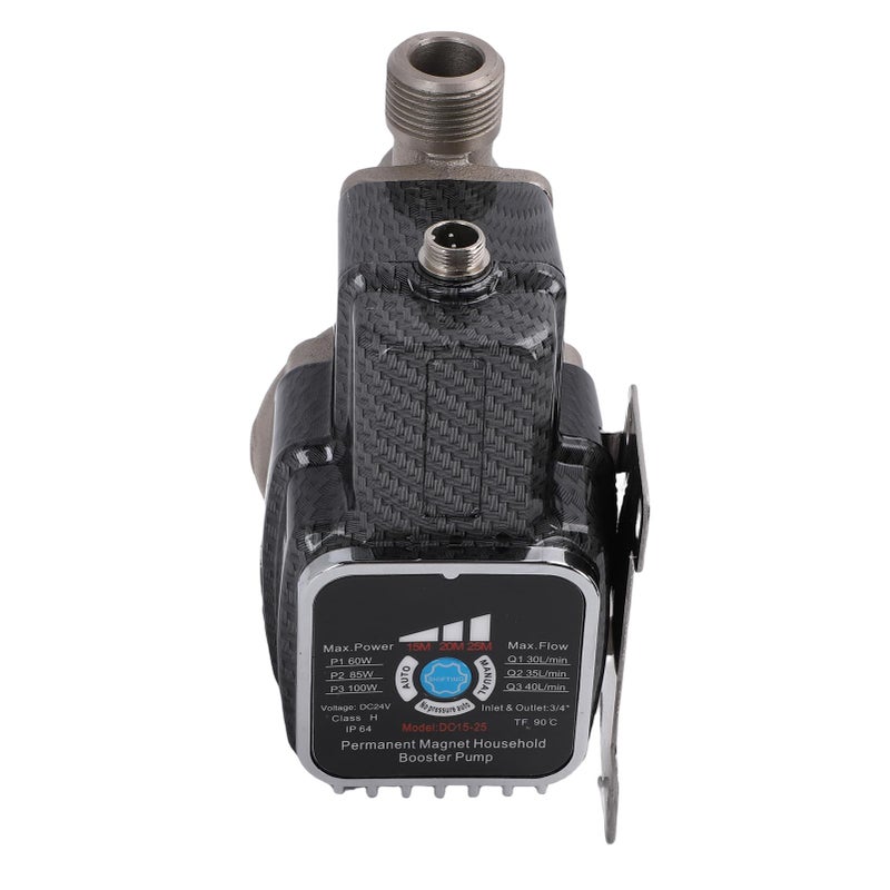 Common Water Pressure Pump 100W Brushless Motor 36 2PSI 3 Gears Auto Manual Mode Shower Adapter - Image 1