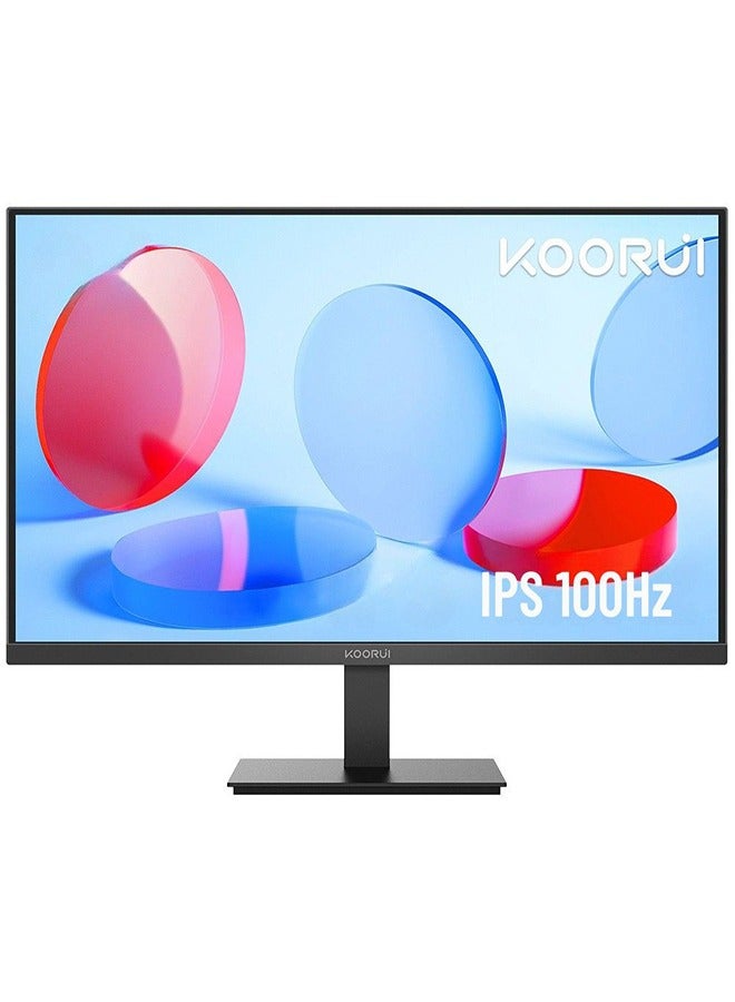 KOORUI KOORUI 22-Inch Full HD Monitor 1920 x 1080, Ultra-thin design, 100Hz 99% sRGB, Adaptive Sync, VESA Mountable, Tilt Adjustable, Eye protection, HDMI and VGA, E2212F  - Image 1