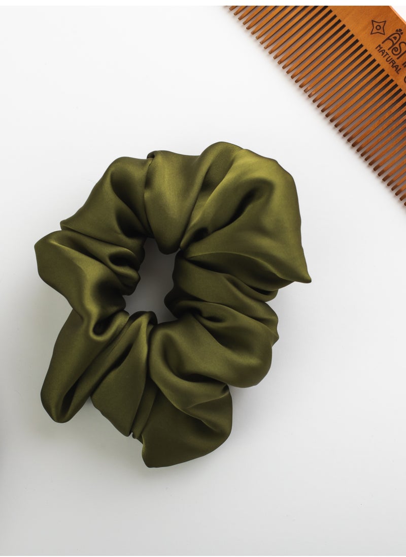 Ashry NATURAL Satin Scrunch - Multicolor - Color May Vary 
