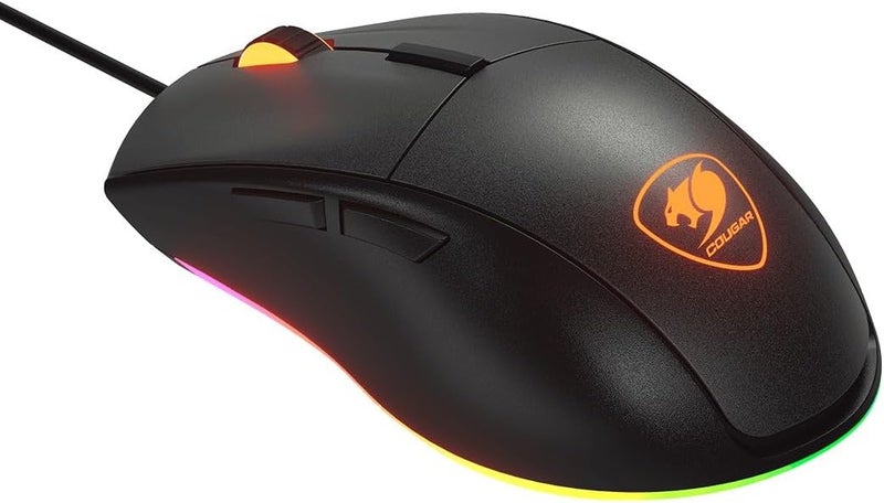 Cougar Gaming | Gaming Mouse | MINOSEX Black - Optical Sensor PMW3330-7200 DPI - OMRON Switches - Customizable RGB Backlight - Ergonomic Design - PTFE Pads - USB connector - Image 5