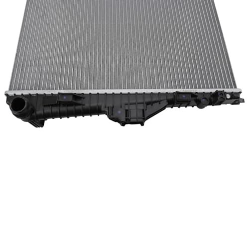 TRQ Radiator Assembly Aluminum Core Compatible with 11-18 Porsche Cayenne 11-17 Volkswagen Touareg - Image 3